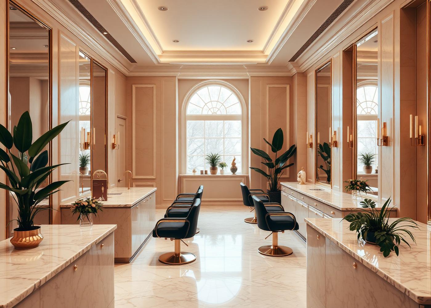 Salon interior